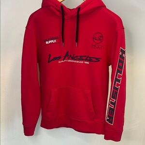 Hollister Vibrant Red Men's Hoodie